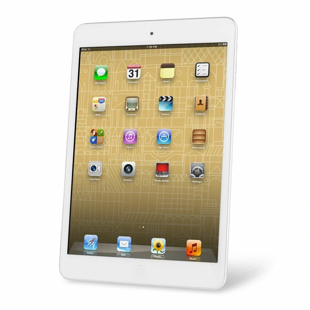 Apple iPad Mini 1st Generation A1432 Wi-Fi 16GB 7.9” MD531LL/A White & Silver - Picture 5 of 15